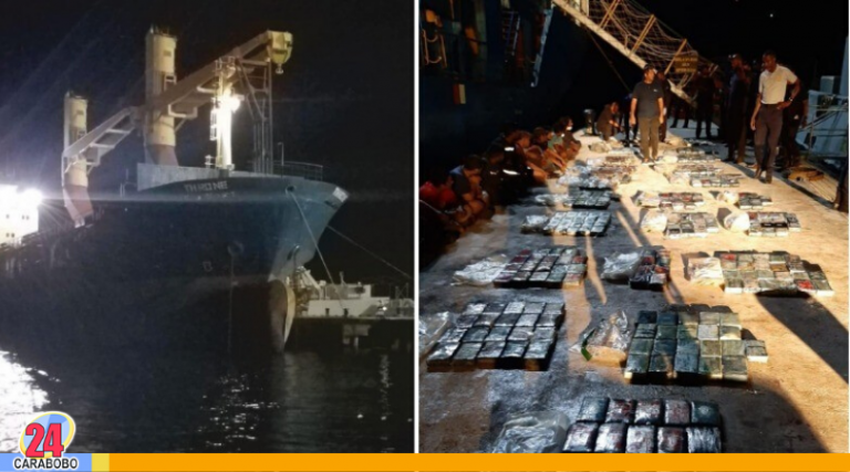 Trinidad y Tobago incautó cargamento de cocaína en buque petrolero