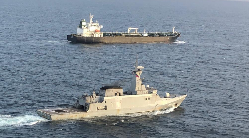 buque iraní llegó a Venezuela