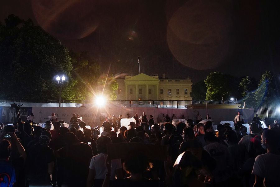 Protestas en La Casa Blanca - Protestas en La Casa Blanca
