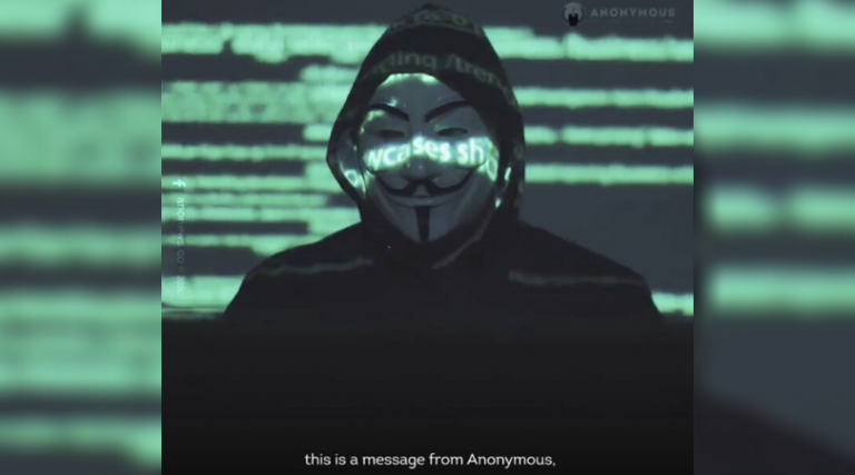 Filtran supuesto vídeo de Anonymous que amenaza con exponer crímenes de EE.UU.