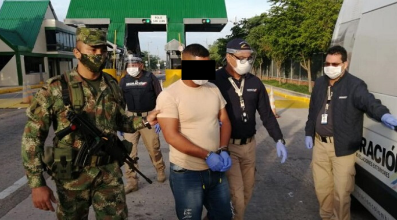 Detenido en Colombia militar venezolano