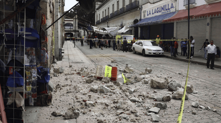 Terremoto en México: Con más de 600 réplicas y al menos cinco muertos