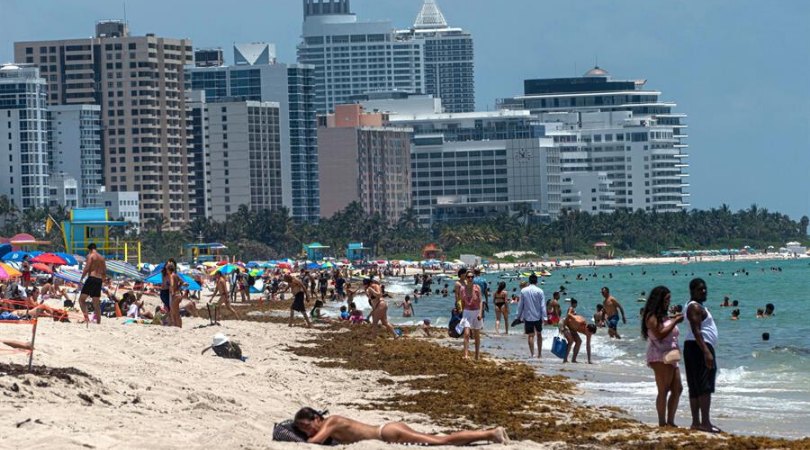 apertura de playas en Miami