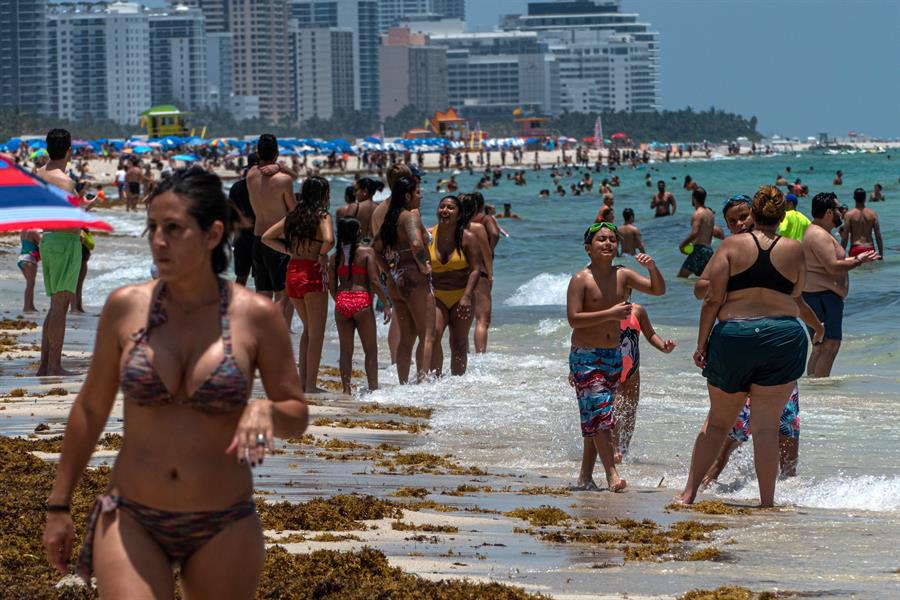 apertura de playas en Miami
