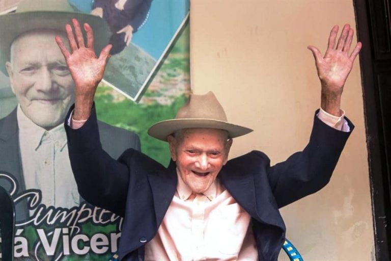 Hombre más viejo de Venezuela con 111 años de austeridad y feliz existencia
