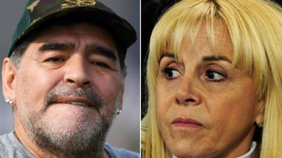 Maradona y Claudia Villafañe - Maradona y Claudia Villafañe