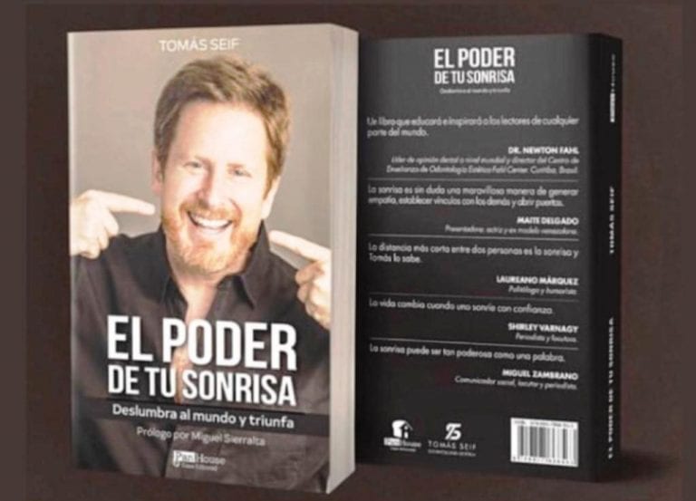Bautizado best seller «El Poder de Tu Sonrisa! de Tomás Seif