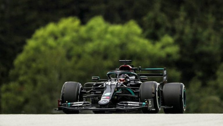 ¡F1 de vuelta! Hamilton hace primer mejor crono de ensayo del GP de Austria