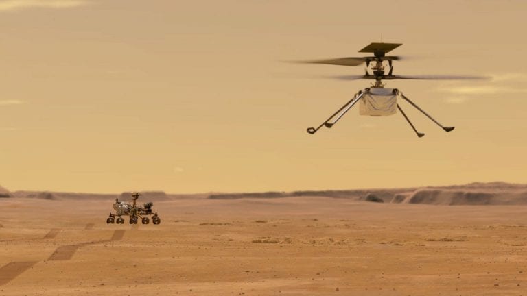 Así es Ingenuity, el primer helicóptero de la NASA que volará en Marte
