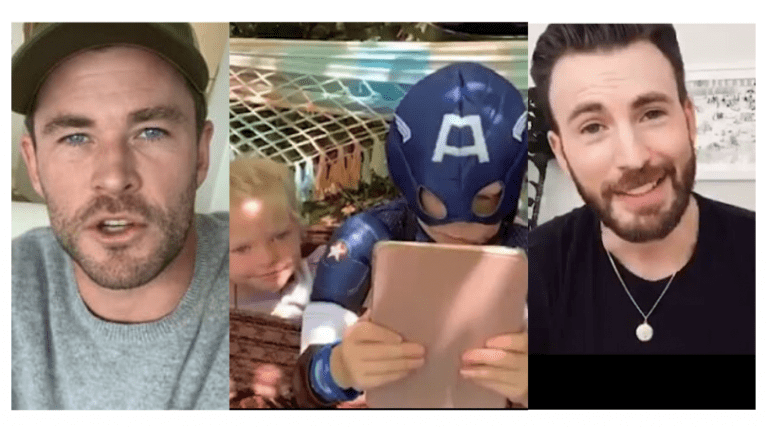 Niño salvó a su hermana del ataque de un perro y «Avengers» envían emotivo mensaje