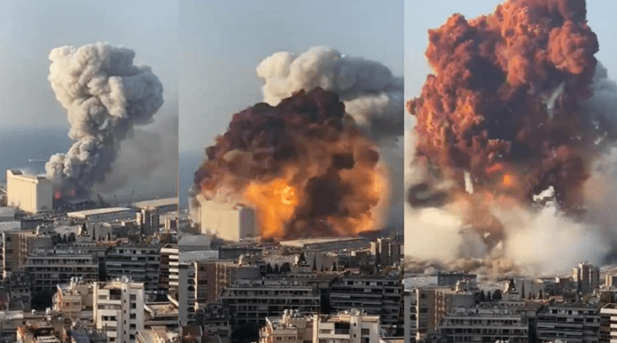 Fuerte explosión en el puerto de Beirut