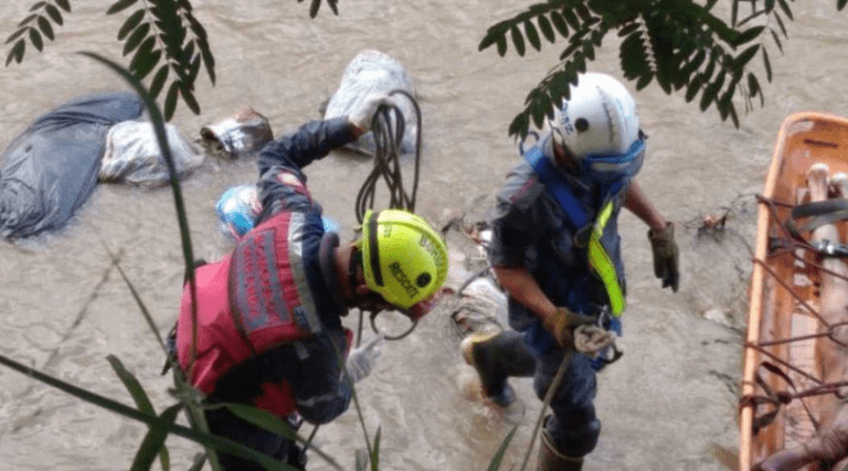 Hallaron cadáver de un hombre a orillas del río Guarenas