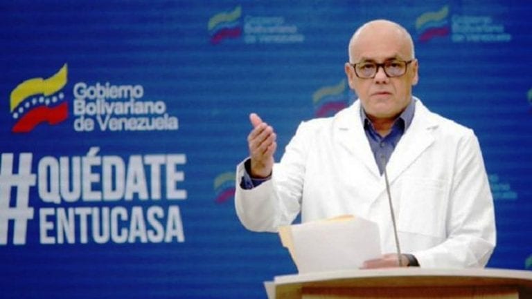 Jorge Rodríguez reportó que está curado del coronavirus