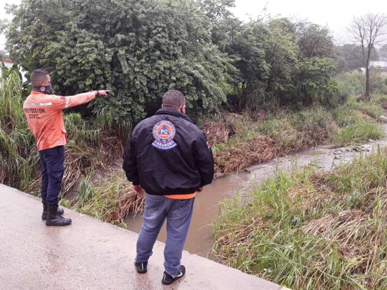 Protección Civil Naguanagua intensifica monitoreo en ríos y quebradas