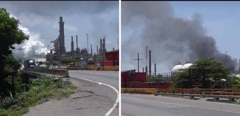 Fuga de gas en la refinería El Palito causó alarma