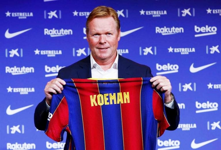 ¡A reergonizar! Holandés Ronald Koeman regresa a Barcelona