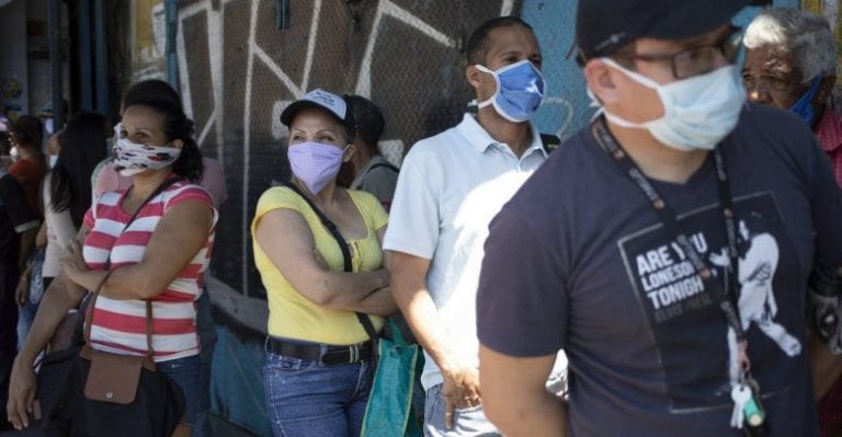607 casos de coronavirus en Venezuela con nueve registros en Carabobo