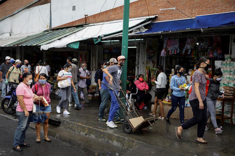1124 casos de COVID-19 en Venezuela