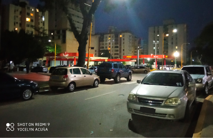 Escasez de gasolina en Carabobo