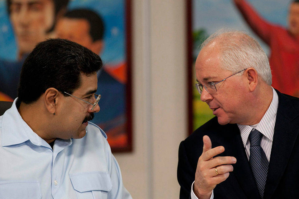 Rafael Ramírez y Nicolás Maduro - Rafael Ramírez y Nicolás Maduro