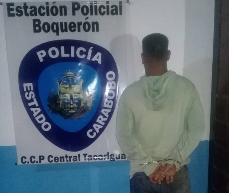 Detenido sujeto que amenazó con quemar la bomba del Central Tacarigua