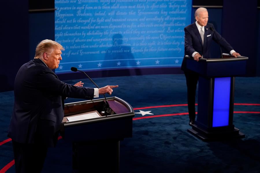 debate entre Trump y Biden