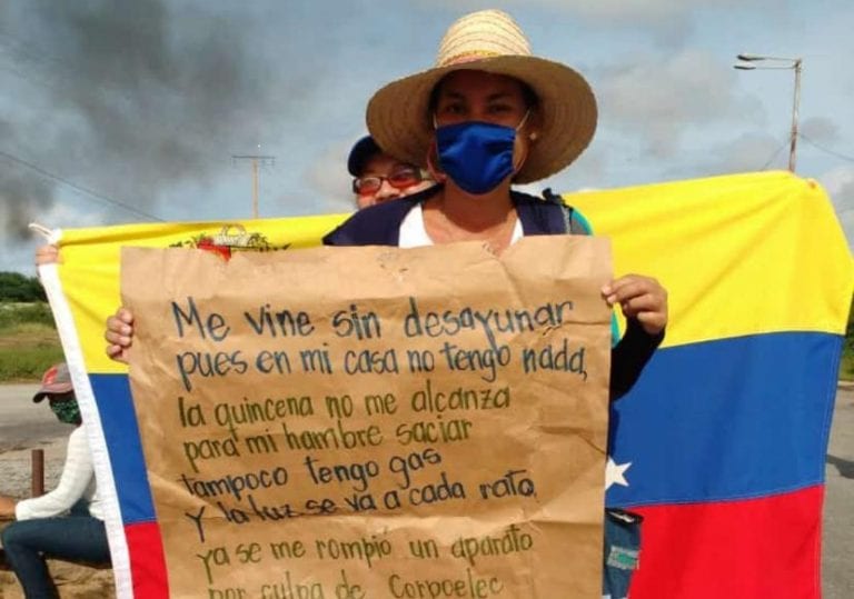 Manifestaciones en Carúpano y Margarita por falta de gas y gasolina