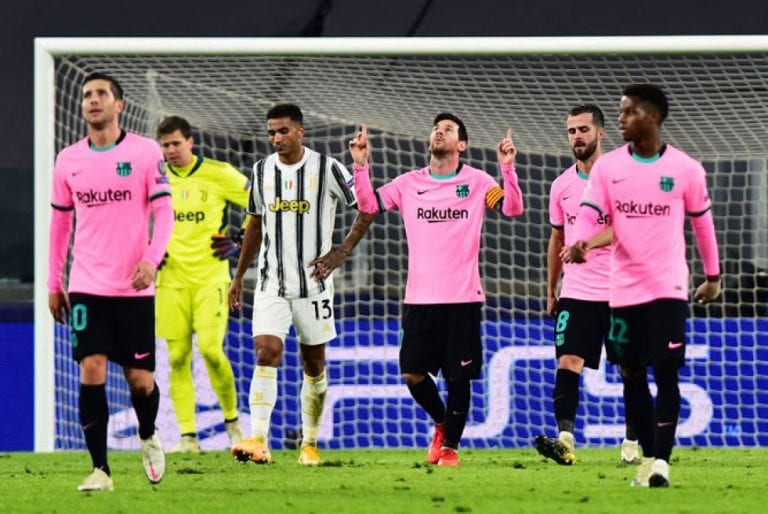 Barcelona venció a Juventus en Turín por la Champions