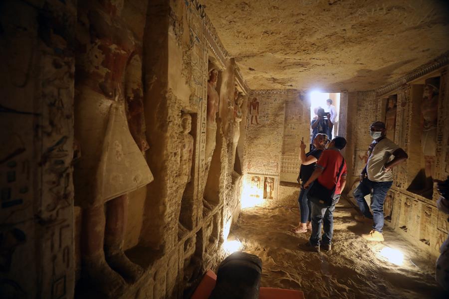 Egipto presentó 59 sarcófagos