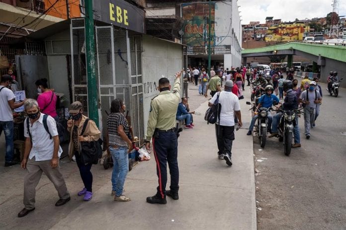casos de COVID-19 en Venezuela