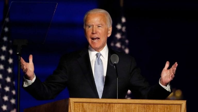 Joe Biden: «No debemos tratar a nuestros oponentes como enemigos»