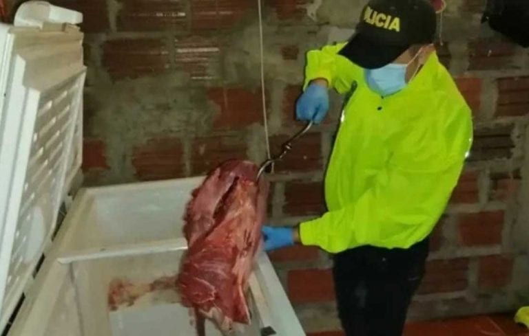 Ofrecían carne descompuesta en Colombia procedente de Venezuela