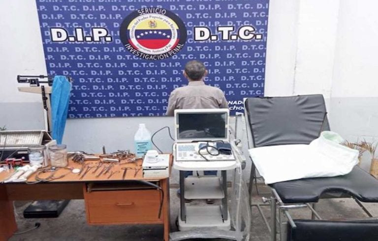 PNB desmanteló clínica clandestina en Prados del Este