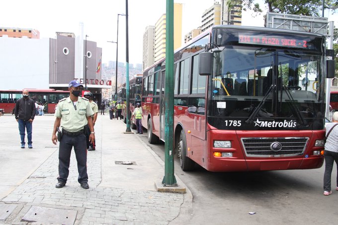 Caracas: Activan 100 unidades de transporte público para cubrir estas rutas