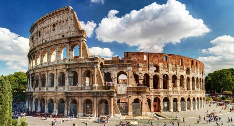 ¡Impresionante! Vea el Coliseo romano en Lego