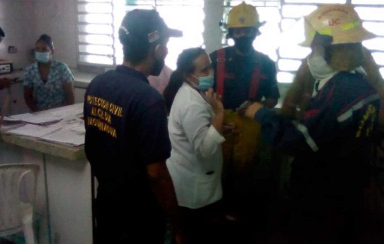 Inspeccionaron ambulatorio de Insalud de Naguanagua tras alerta de incendio