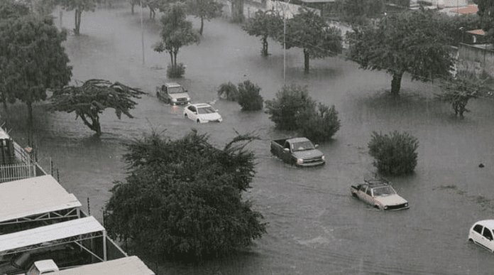 inundaciones en Maracay