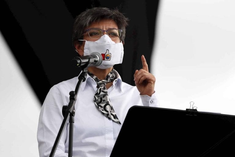 Claudia López alcaldesa de Bogotá nuevamente arremete contra venezolanos