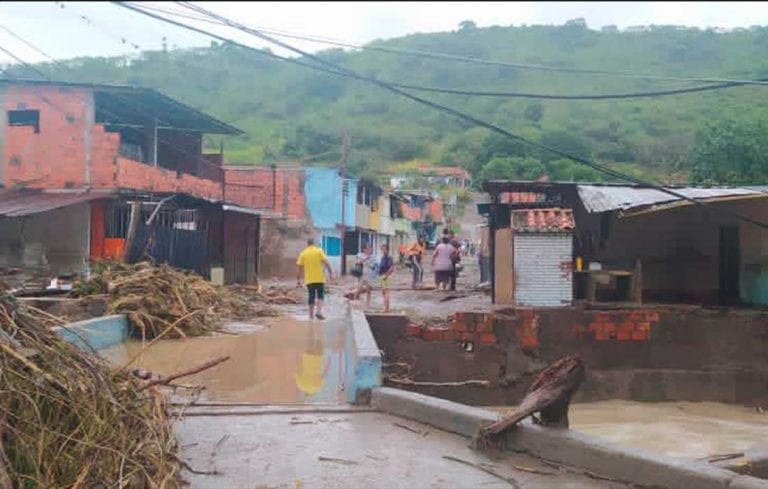 ¡Otra vez! Pobladores de Táchira vivieron angustiados por fuertes lluvias