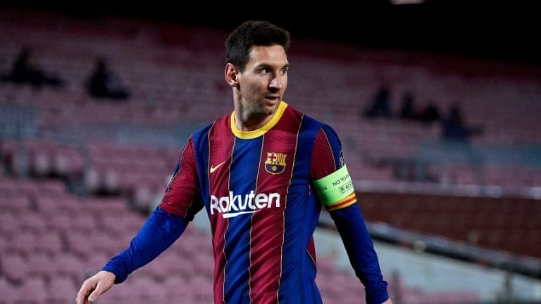 Messi igualó el récord de Pelé de más goles dentro de un mismo club