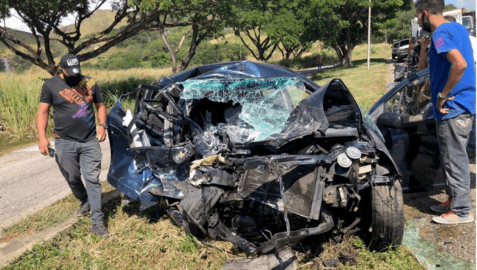 Accidente vial en Variante San Diego Naguanagua