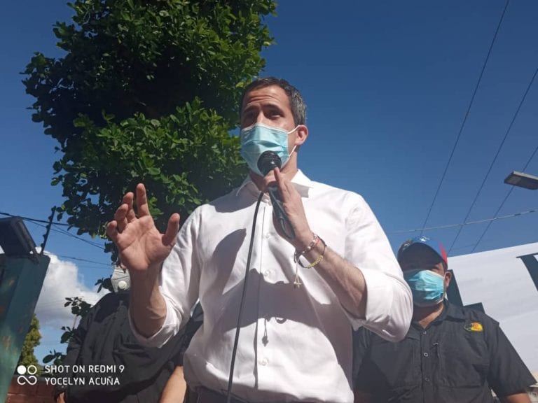Juan Guaidó en Valencia: «el 6D es un fraude»