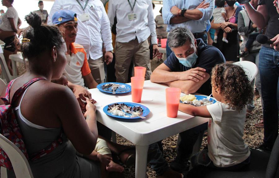 Leopoldo López visita frontera en Cúcuta