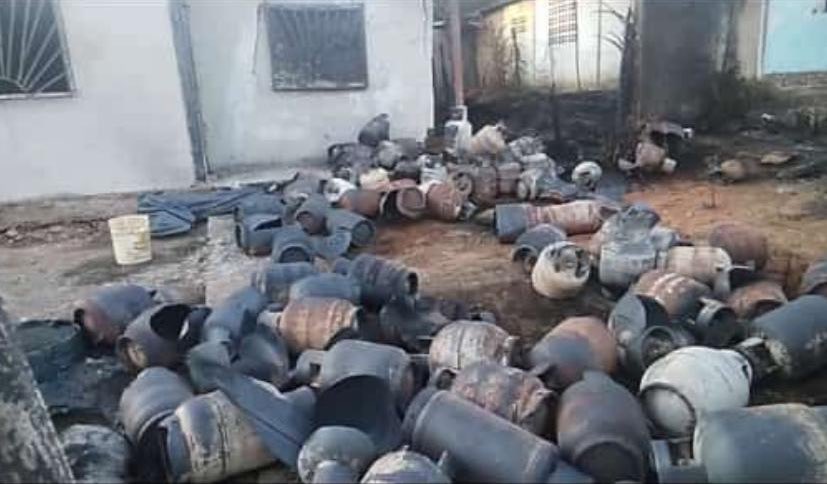 Explosión de bombonas de gas en Monagas – explosión de bombonas de gas en Monagas