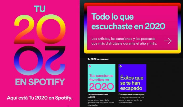 canciones más escuchadas de Spotify 2020