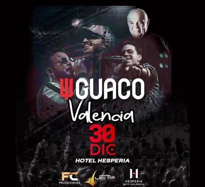 Suspendido concierto de Guaco en Valencia