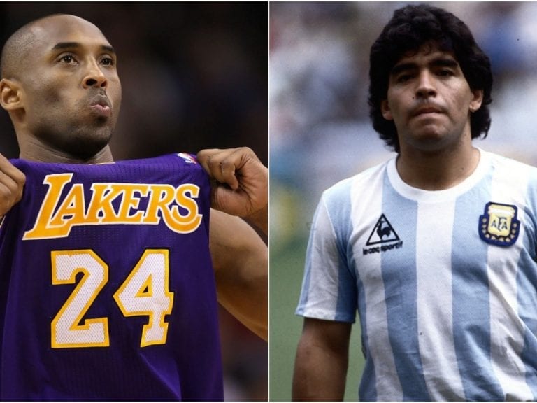Maradona, Rossi y Kobe Bryant los deportistas que quedaron en el recuerdo