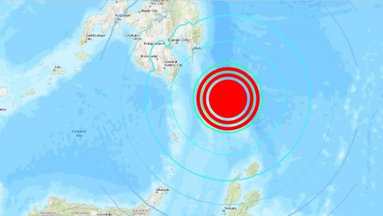 Sismo de magnitud 7,0 se registró en Filipinas