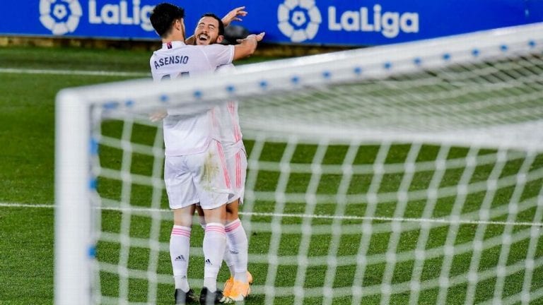 Real Madrid salió de su mala racha tras arrollar al Alavés