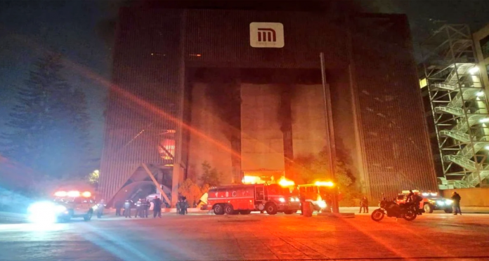 incendio en centro de control del Metro
